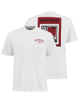 Barbour 1976 T-Shirt White male - 38 - FashionsVida