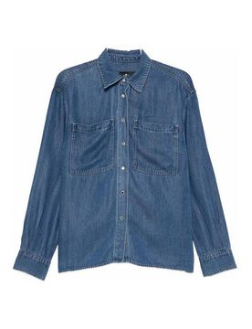 Seven Camicia in cotone denim