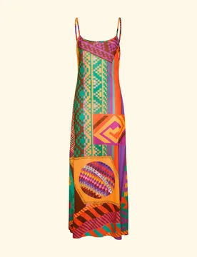 EFFEK vestito lungo donna fantasia - EFFEK - FashionsVida