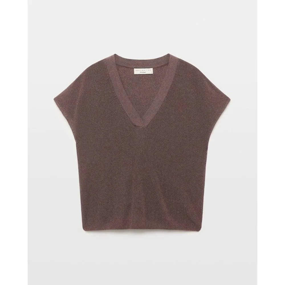 Jersey de mujer estampado de lúrex - Woman El Corte Inglés - FashionsVida