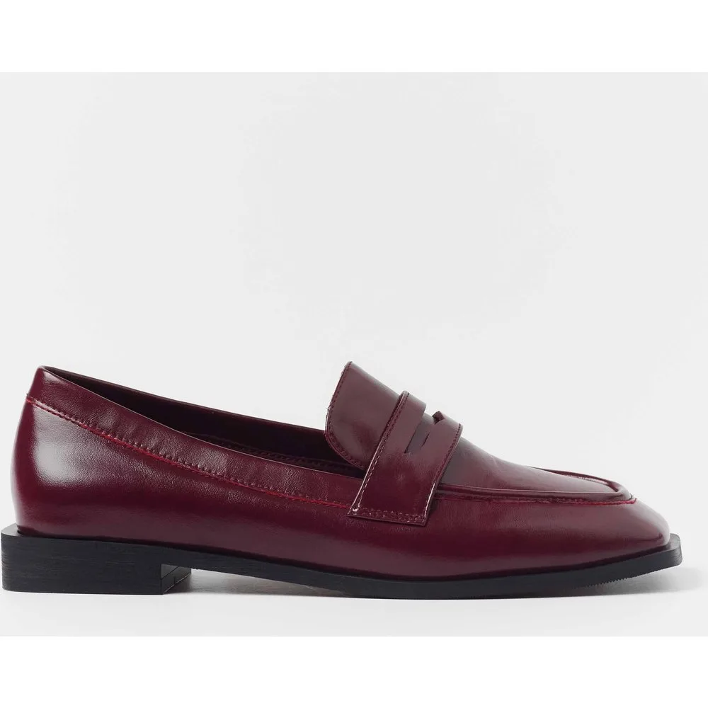 Mocasines de mujer lisos con brillo - Mim - FashionsVida