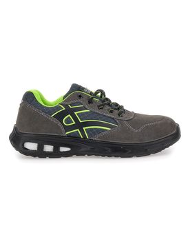 Scarpe antinfortunistiche basse grigie inserti fluo S1P YL-5068-2 S1P 44