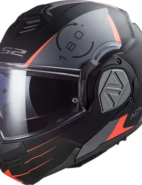 Casco Modulare Omologato P/J FF906 ADVANT CODEX Nero Opa taglia S - LS2 - FashionsVida