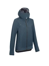 Giacca da trekking da donna Sara Light 3L con cappuccio blu 38