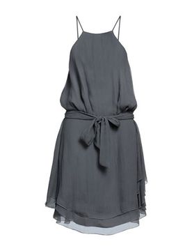 Vestido midi Mujer Plomo 36,38 Mujer