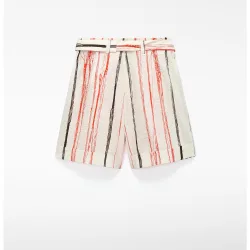 Bermudas de mujer en tejido seersucker