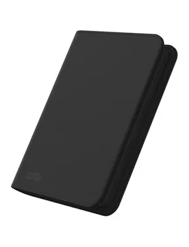 Zipfolio 160 - 8-Pocket XenoSkin Black - Ultimate Guard - FashionsVida