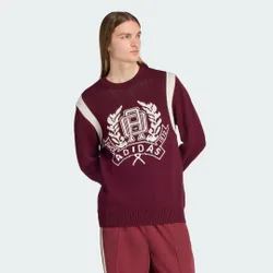 Maglione a maglia regolare S Maroon