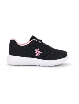 Sneakers nere con dettagli rosa in mesh 155BK070903 37 - 2T2L - FashionsVida