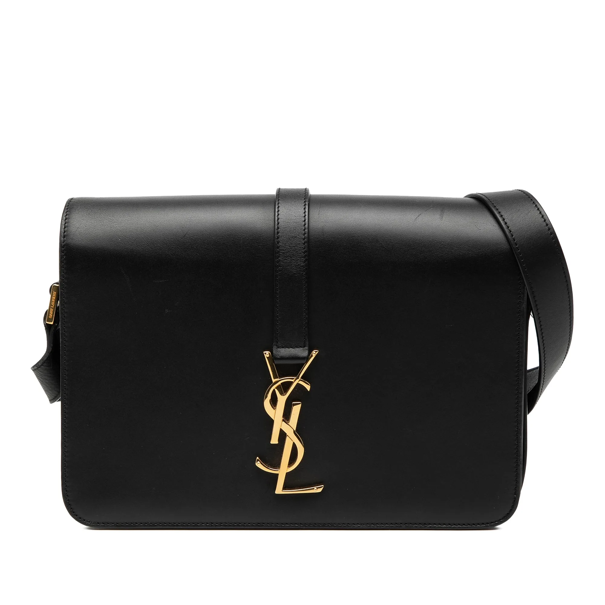 Medium Leather Monogram Universite Bag - Saint Laurent - FashionsVida