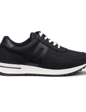 Women's 'Revival' Trainers in Black Size: 6 - Black - Size: 6 - Hotter - FashionsVida