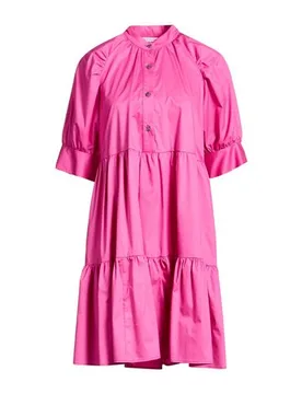 Mini-Kleid Damen Fuchsia 34,36,38,40 Damen - SHIRTAPORTER - FashionsVida