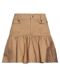 Minifalda Mujer Camel 36,38 Mujer