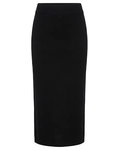 Falda midi Mujer Negro 34,36,38,40,42,46 Mujer - ALPHA - FashionsVida