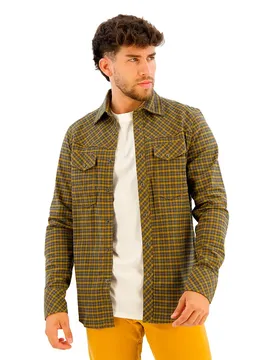 Chemise à Manches Longues Dakota Tapenade Chibi Check L