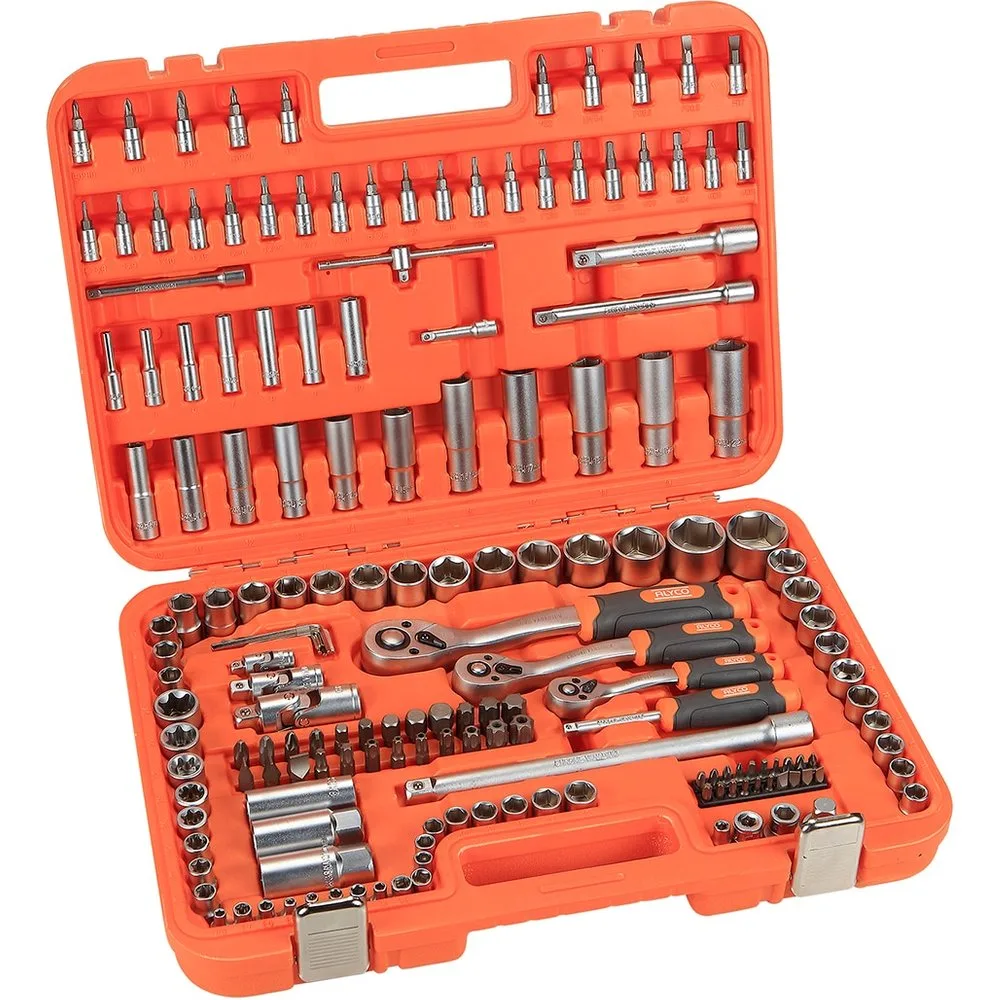 Juego De Llaves De Vaso De 1-2" + 3-8" + 1-4" 171 Piezas Orange - Alyco - FashionsVida