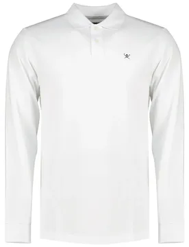 Polo A Maniche Lunghe Hm5500017 Slim Fit Optic White L