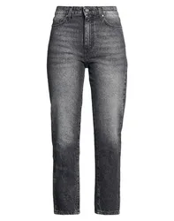 Pantalones vaqueros Mujer Negro 26 Mujer