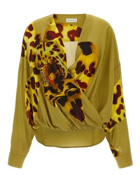 Dries Van Noten Camicetta stampata