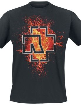 T-Shirt - Lava Logo - S bis 3XL - für Männer - Größe S - schwarz - Lizenziertes Merchandise! - Männer - male