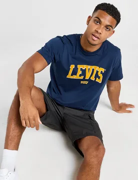 Mens LEVI'S Maglia Collegiate - Blu, blu blu Uomo taglia XS - Levis - FashionsVida