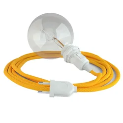Cables Lampe Suspendue Pour Abat-jour Rm10 5 M Yellow / White One Size