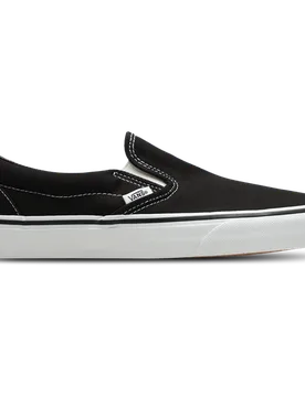 Classic Men's Sneakers - Black - Size 9 - Canvas - Black - Size: 9 - Vans - FashionsVida