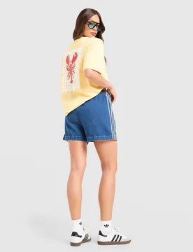 Stamp Lobster T-Shirt - Damen, Gelb - female - Size: XS - adidas Originals - FashionsVida