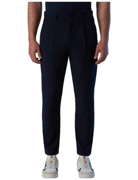 Pantalone chino blu slim fit Rainbow 673074