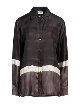 Camisa Mujer Café M Mujer