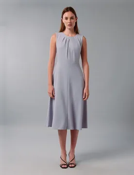 Vestido sin mangas evasé - Calvin Klein - FashionsVida
