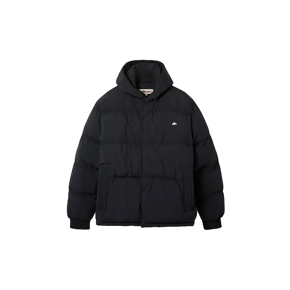 Giacca Imbottita Giuseppe Boxy Black S - Ellesse - FashionsVida