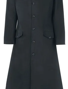 Gothic Militärmantel - Camaztoz - S bis 5XL - für Männer - Größe XL - schwarz - Männer - male - Gothicana by EMP - FashionsVida