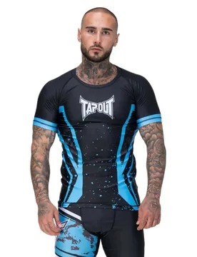 T-shirt à Manches Courtes Kendall Black / Blue / White 2XL - TapouT - FashionsVida