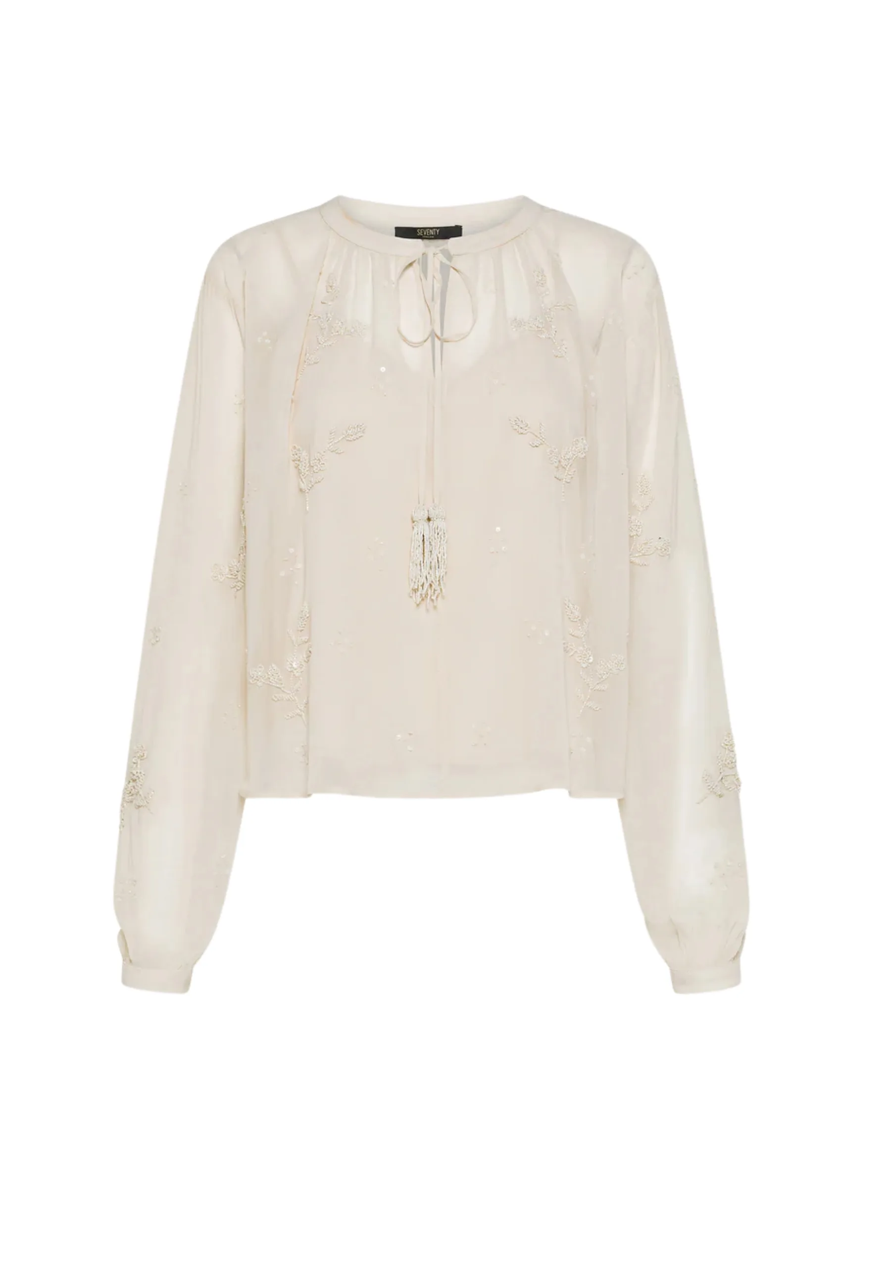 CAMICIA Donna Seventy RICAMATA - Seventy - FashionsVida