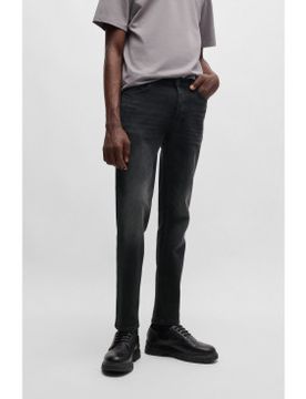 Para hombre. 50517492 Jeans Tapered fit en denim elástico intenso (29/32), Casual, Algodón Orgánico, Sostenible