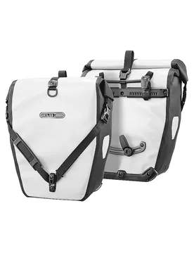 Set di borse laterali Back-Roller 2x20L bianco - Ortlieb - FashionsVida