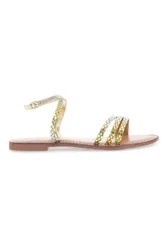 Sandali Flat 3083 Oro 36