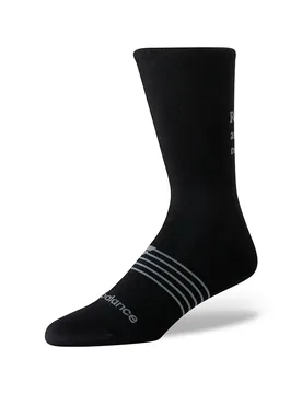 Pro Graphic Crew Socks Black UK 7-8.5 Men,Women - New Balance - FashionsVida