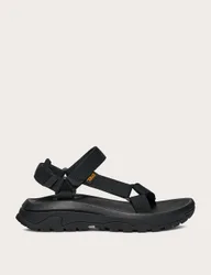Ankle Strap Flat Sandals Black female