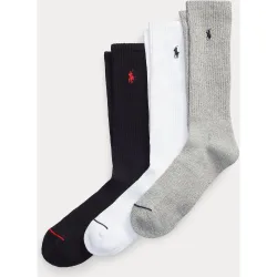 Pack de 3 pares de calcetines de hombre deportivos con logo
