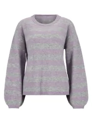 Cloud Knit Pullover striped female