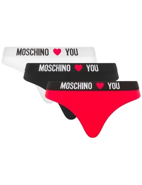 Moschino SLIP BRIEF TRI-PACK - Moschino - FashionsVida