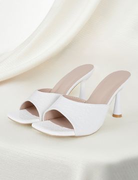 Sandalias de tacón alto para mujer, nueva moda de primavera/verano con tacón delgado, minimalista y sexy para vestidos, tipo slip-on