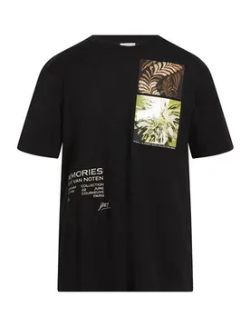 T-shirts Herren Schwarz L,M,S,XL Herren - Dries van noten - FashionsVida