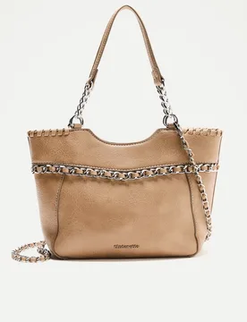 Bolso tophandle con cadena - Tintoretto - FashionsVida
