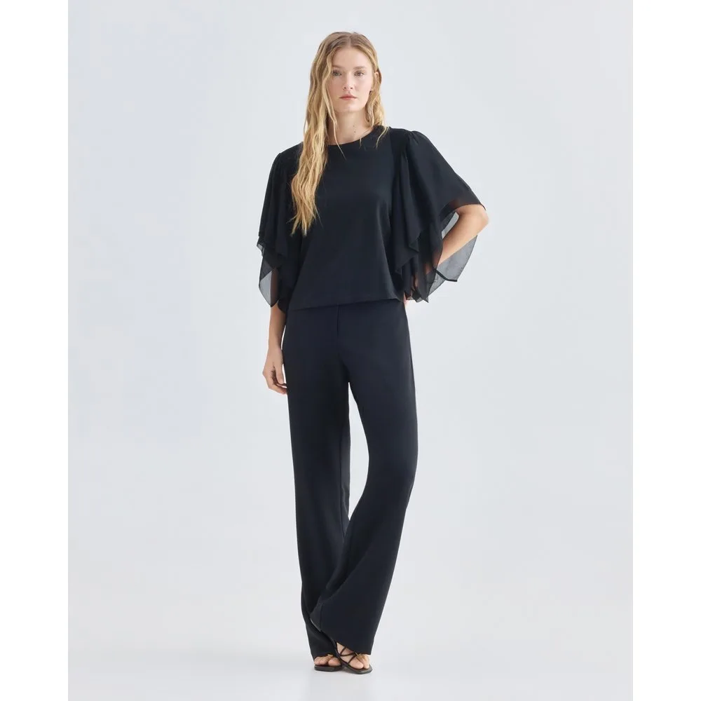 Boss - Pantalón largo ancho - Boss - FashionsVida