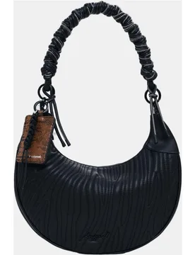 Bolso mediano ovalado relieve - Desigual - FashionsVida