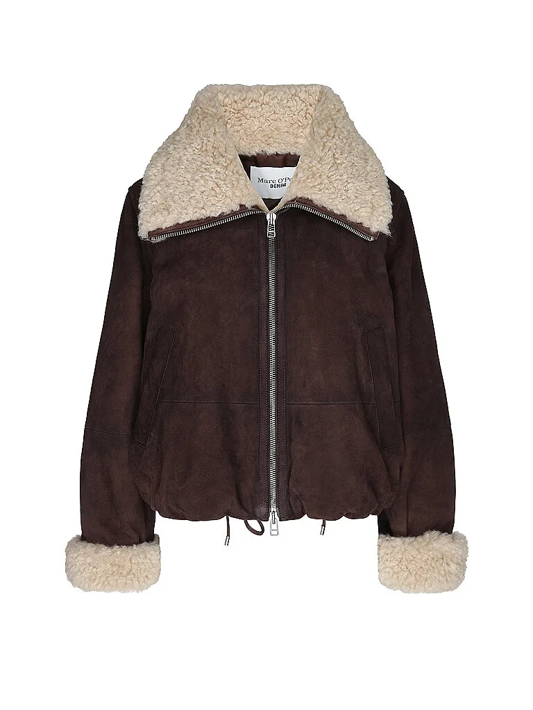 Marc O'Polo Lederjacke marrone XS - Marc O'Polo - FashionsVida