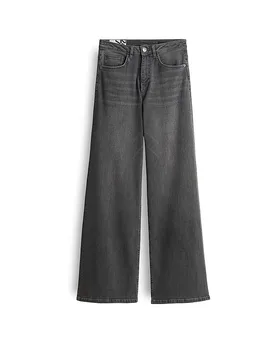 Jeans Wide Leg MINAH PALAZZO gris 38/L32 - Opus - FashionsVida
